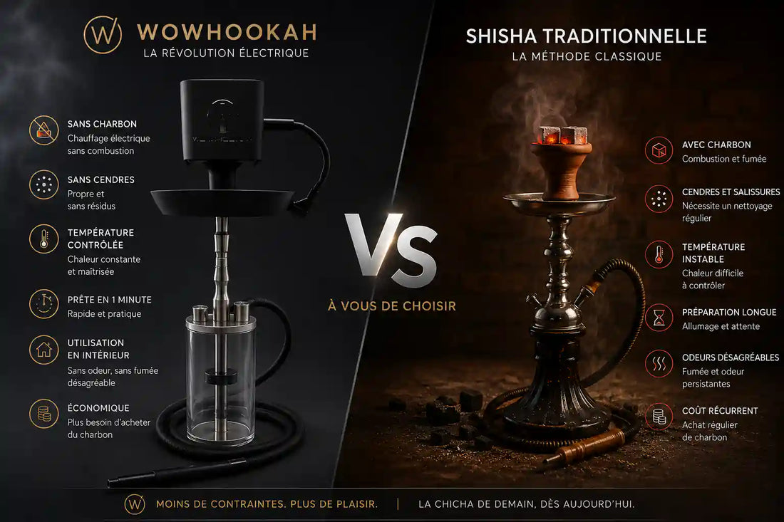 WOWHOOKAH vs Traditional Hookah: Which One Should You Choose in 2026?