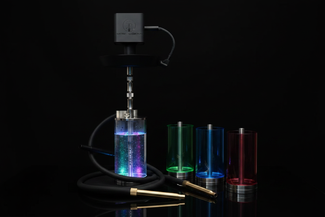 Les tendances hookah 2026 : LED, bases design et accessoires premium