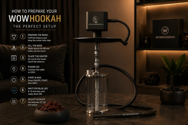 How to Prepare Your WOWHOOKAH Perfectly - Complete Setup Guide