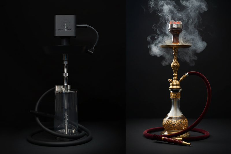WOWHOOKAH vs Chicha Traditionnelle : Quelle est la différence ?