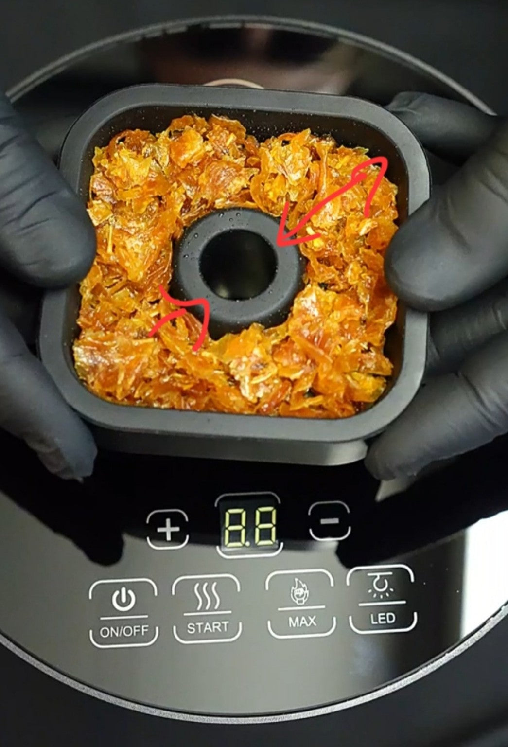 Correct tobacco level for WOWHOOKAH